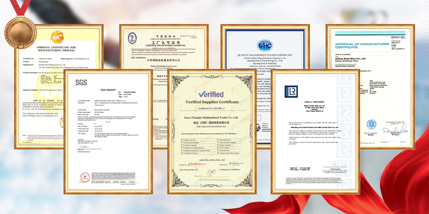 Qualification certificate